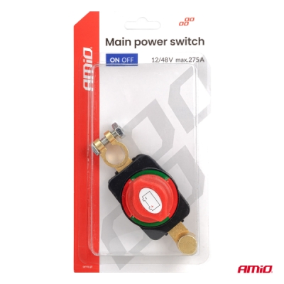 AMiO - Hlavný vypínač autobatérie 12V-48V max 275A