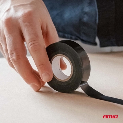 AMiO - Izolačná páska 10 ks 19mm x 20m x 0.13mm