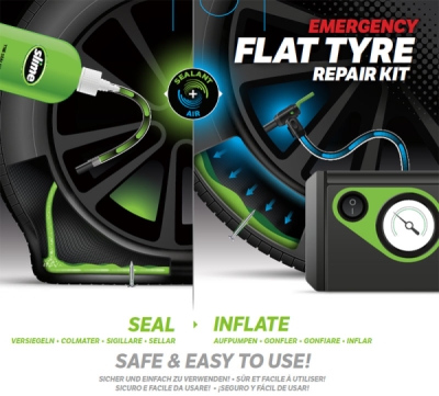 Opravná sada pre pneumatiky Slime Emergency Flat Tyre Repair Kit