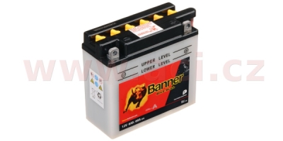 BANNER motobatéria 12V 50611 6Ah B12N5,5-3B