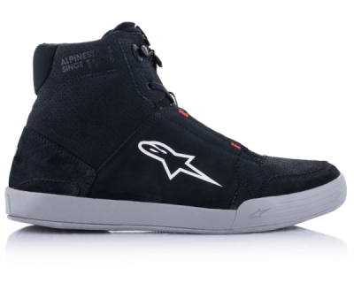 ALPINESTARS - Topánky CHROME, (čierna/sivá/červená fluo, veľ. 41)