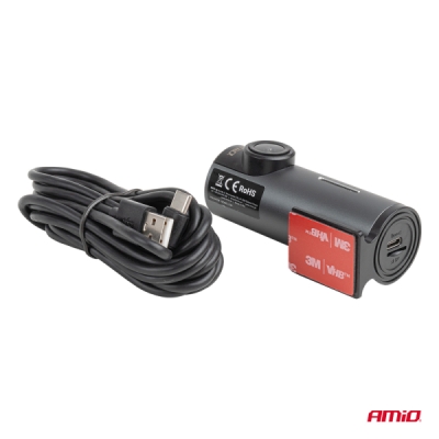 AMIO - Kamera do auta 1K WLAN 128 GB WIFI Full HD