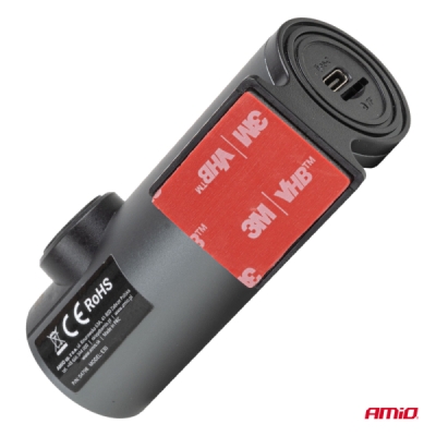 AMIO - Kamera do auta 1K WLAN 128 GB WIFI Full HD