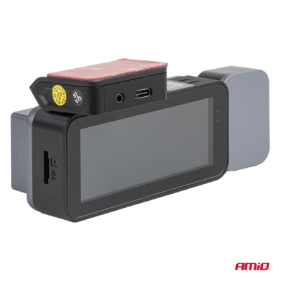 AMiO - Kamera do auta so zadnou kamerou 4K + 1K + 2K WLAN WIFI UHD 512 GB