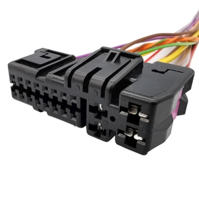 RK-TRONIK - Elektrický zväzok predných/zadných dverí Audi A4 04- 14+2-žilový