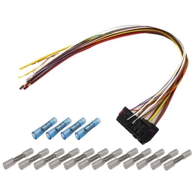 RK-TRONIK - Elektrický zväzok predných/zadných dverí Audi A4 04- 14+2-žilový