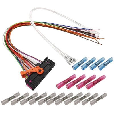 RK-TRONIK - Elektrický zväzok predných dverí VW Golf 03- 19-žilový