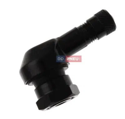Bezdušový ventil pre motocykle 11,5mm ALU čierny