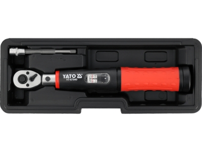Yato - Profesionálna sada momentového kľúča 1/4" 5-25Nm