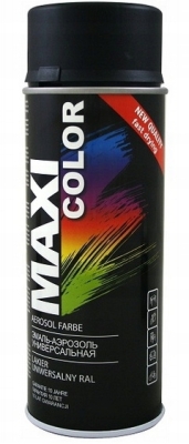 MOTIP - MAXI COLOR lak čierny lesklý 400ml