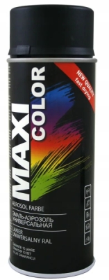 MOTIP - MAXI COLOR lak čierny matný 400ml