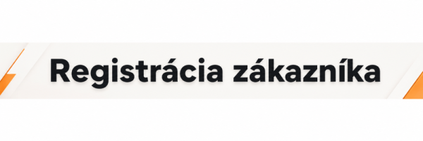 registracia zakaznika
