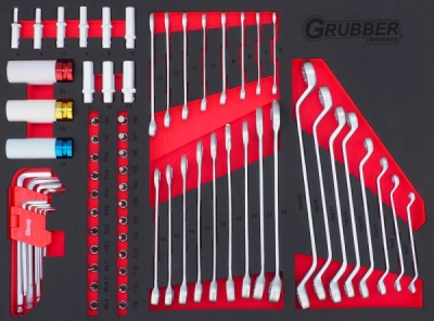 GRUBBER - Dielenský vozík 6 šuflíkov 236ks