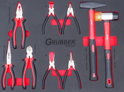 GRUBBER - Dielenský vozík 6 šuflíkov 236ks