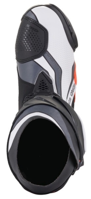 ALPINESTARS - Topánky SUPERTECH R, (čierna/červená fluo/biela/šedá, veľ. 37)