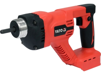 Yato - Ponorný vibrátor do betónu L-1.2m Ø25mm AKU 18V (korpus)