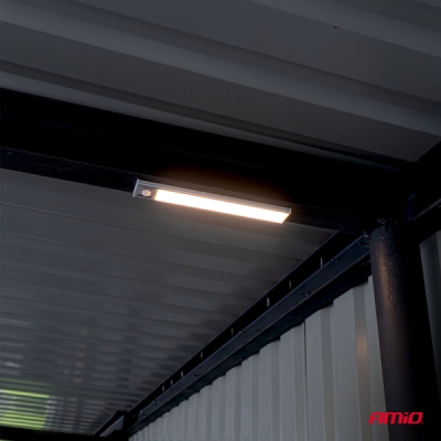 Bezdrôtové LED pracovné svetlo so senzorom pohybu 1.2W 1000mAh AMIO-04893