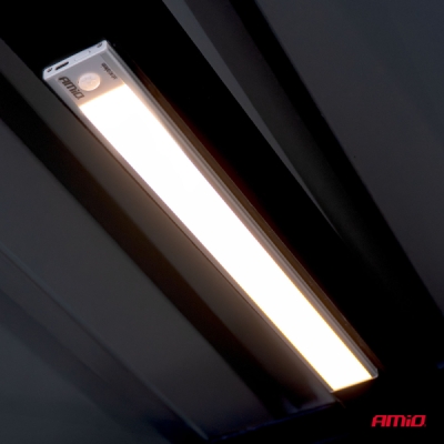 Bezdrôtové LED pracovné svetlo so senzorom pohybu 2W 1500mAh AMIO-04894