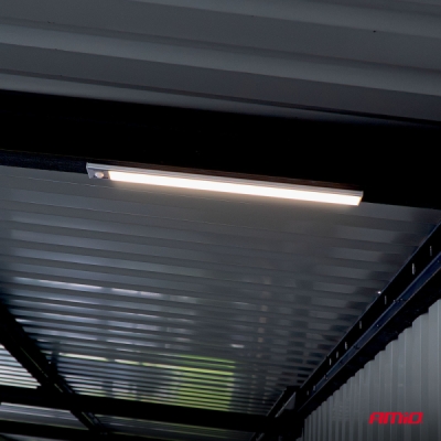 Bezdrôtové LED pracovné svetlo so senzorom pohybu 2W 1500mAh AMIO-04894