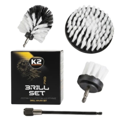 K2 - Sada čistiacich kief do vŕtačky BRILL SET PRO 4ks