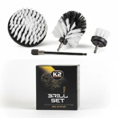 K2 - Sada čistiacich kief do vŕtačky BRILL SET PRO 4ks