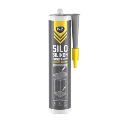 K2 - Sanitárny silikón šedý 300ml