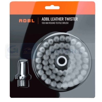 ADBL - Leather Twister, Kefa na čistenie kože na vŕtačku, 100mm