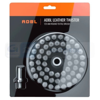 ADBL - Leather Twister, Kefa na čistenie kože na vŕtačku, 125mm