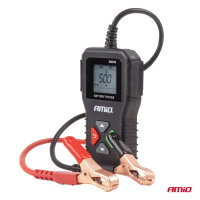 Profesionálny digitálny tester akumulátora 2–220 Ah 6V 12V 24V AMIO-04920