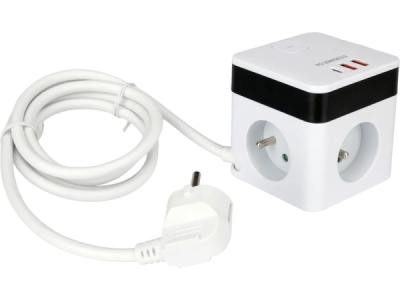 Sthor - Predlžovací kábel v tvare kocky s USB