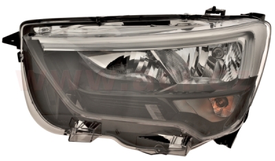 přední světlo H7+H1 + LED denní svícení, el. ovládané s motorkem Valeo (prvovýroba) L