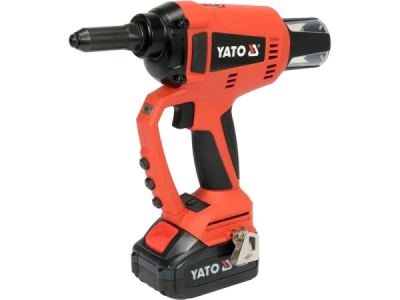 Yato - Nitovačka na slepé nity Ø2.4-5mm 18V s AKU 3Ah