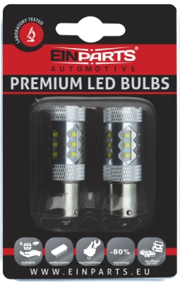 EPL75 P21W LED žiarovky 80W (12 x CREE XT-E) 6000K