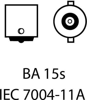 EPL178 P21W LED žiarovky (30 x SMD 3020) oranžová CANBUS