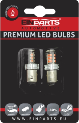 EPL179 P21/5W LED žiarovky (30 x SMD 3020) červená CANBUS