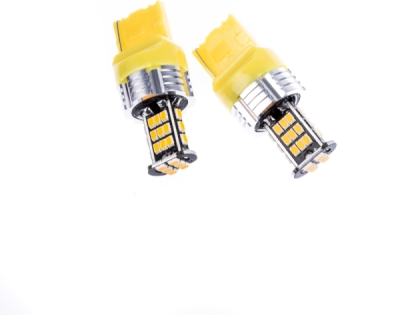 EPL180 W21W LED žiarovky (30 x SMD 3020) oranžová CANBUS