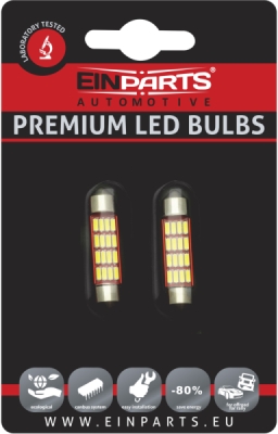 EPL206 C10W LED žiarovky (16 x SMD 4014) 39mm 6000K CANBUS