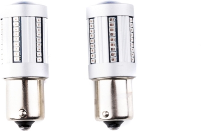 EPL251 P21W LED žiarovky (66 x SMD 2016) červená CANBUS