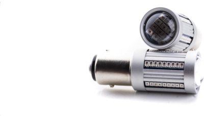 EPL253 P21/5W LED žiarovky (66 x SMD 2016) červená CANBUS