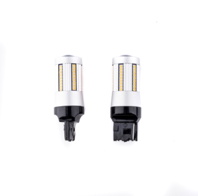 EPL260 W21W LED žiarovky (66 x SMD 2016) oranžová CANBUS