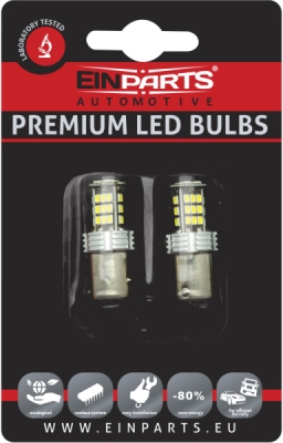 EPL266 P21/4W LED žiarovky (30 x SMD 3020) 6000K CANBUS