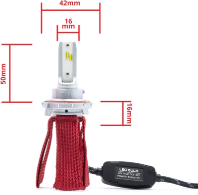 EPLH62 H13 LED žiarovky OCTOPUS PREMIUM (6 x LED ZES) 6000K CANBUS