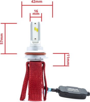 EPLH64 HB5 LED žiarovky OCTOPUS PREMIUM (6 x LED ZES) 6000K CANBUS