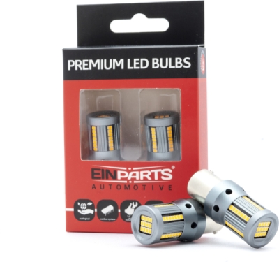 EPL278 PY21W 1156 66 SMD 2016 CANBUS AMBER - 2 SZT