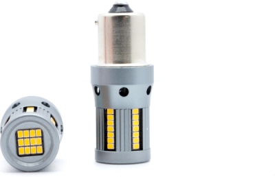 EPL278 PY21W 1156 66 SMD 2016 CANBUS AMBER - 2 SZT