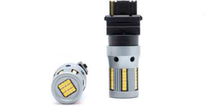 EPL280 P27W 3156 66 SMD 2016 CANBUS AMBER - 2 pcs