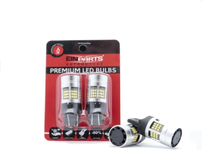 EPL283 W21/5W LED žiarovky (54 x SMD 2016) 6000K CANBUS
