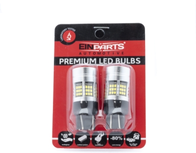 EPL283 W21/5W LED žiarovky (54 x SMD 2016) 6000K CANBUS