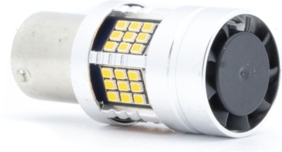 EPL289 PY21W LED žiarovky (54 x SMD 2016) jantár CANBUS