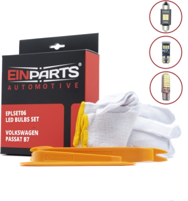 EPLSET06 Sada LED žiaroviek do interiéru VW Passat B7 (2010-2014)